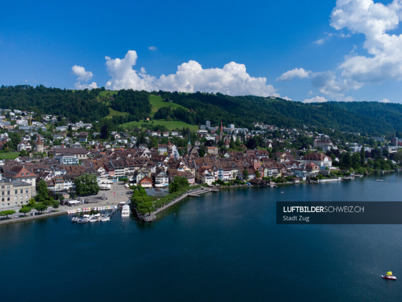 Zug Landsgemeindeplatz Luftbild