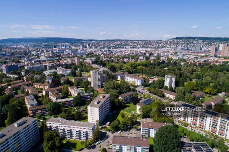 Zürich Albisrieden Luftbild